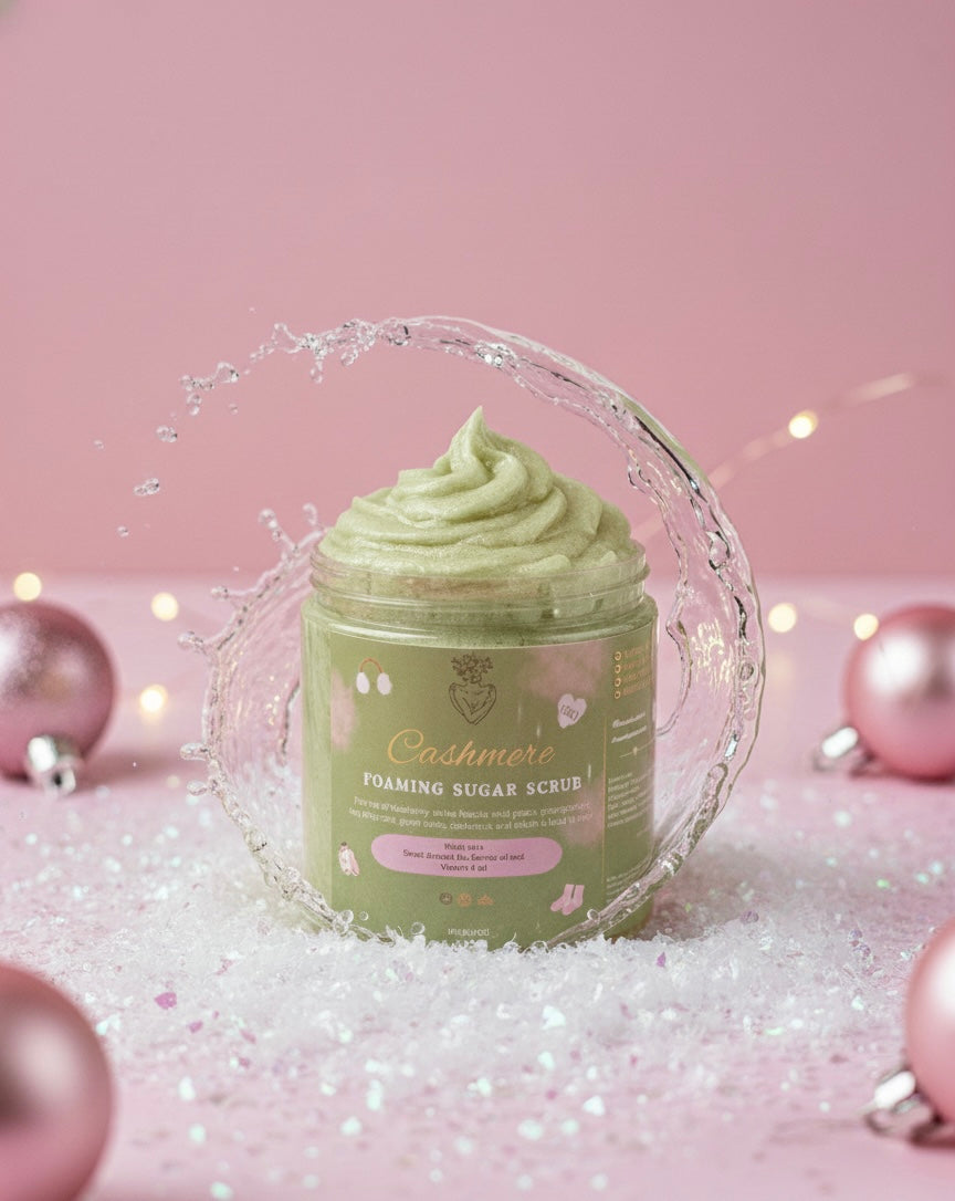 Cashmere Foaming Sugar Scrub