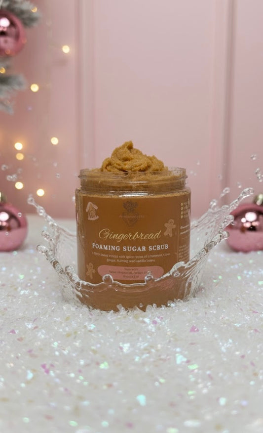 Gingerbread Foaming Sugar Scrub