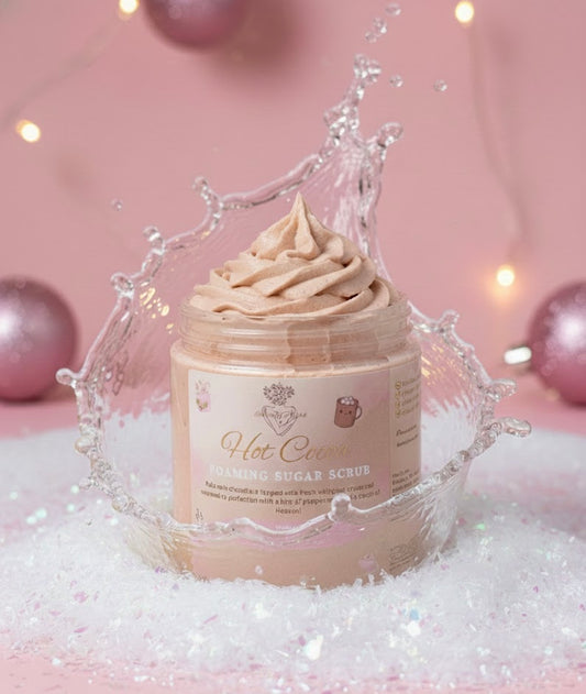 Hot Cocoa Foaming Sugar Scrub