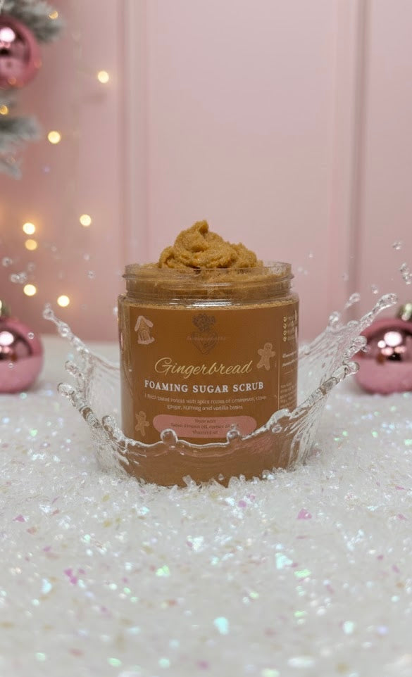 Gingerbread Foaming Sugar Scrub